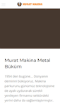 Mobile Screenshot of muratmakina.net
